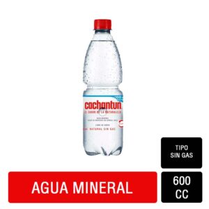 AGUA CACHANTUN SIN GAS 600ML // 12UNID